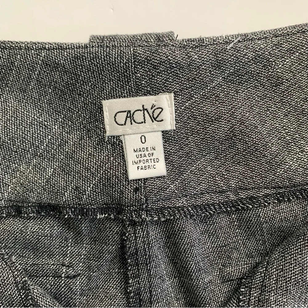 Cache Gray Wide Leg Dress Pants